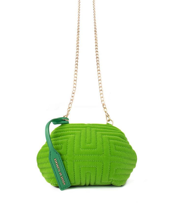 DILETTA Velvet Clutch House of Florence